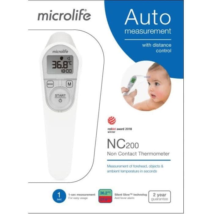 Microlife NC200 Infrared Forehead Thermometer