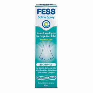 FESS Nasal Saline Spray Eucalyptus 30mL