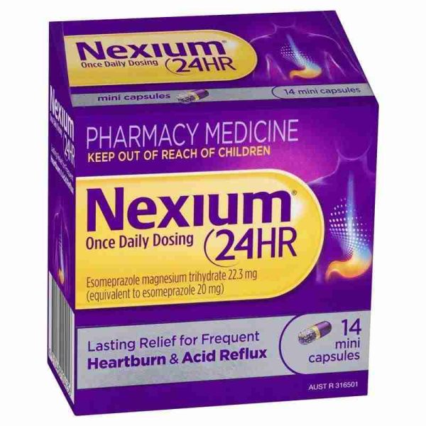 Nexium 24HR Once Daily Dosing 14 Mini Capsules