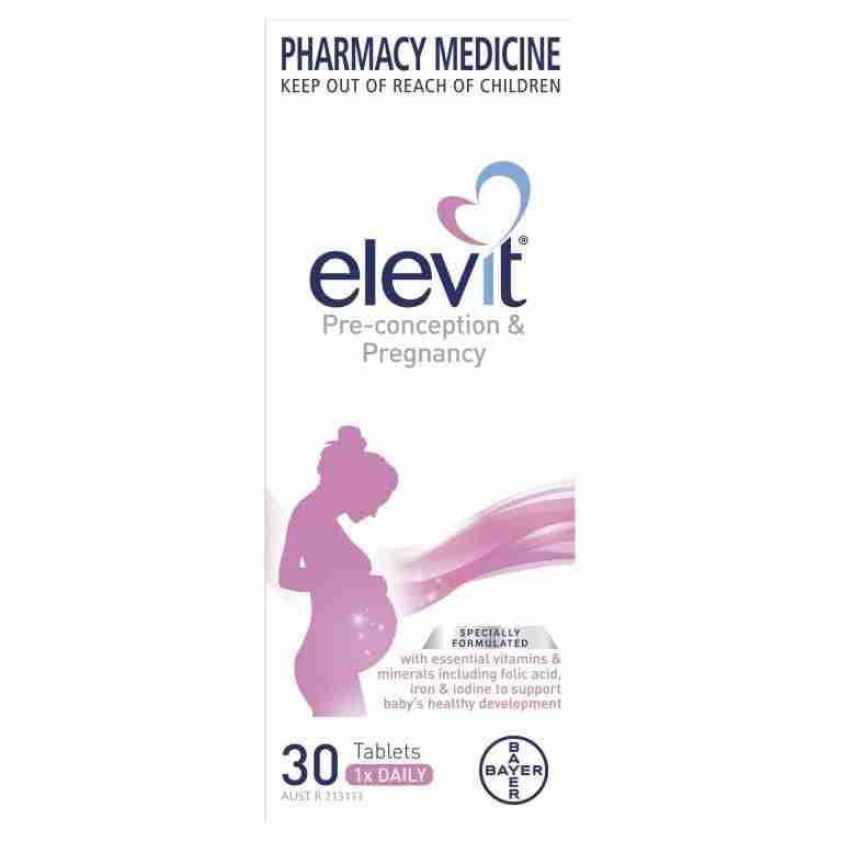 Elevit Pre-conception and Pregnancy Multivitamin Tablets