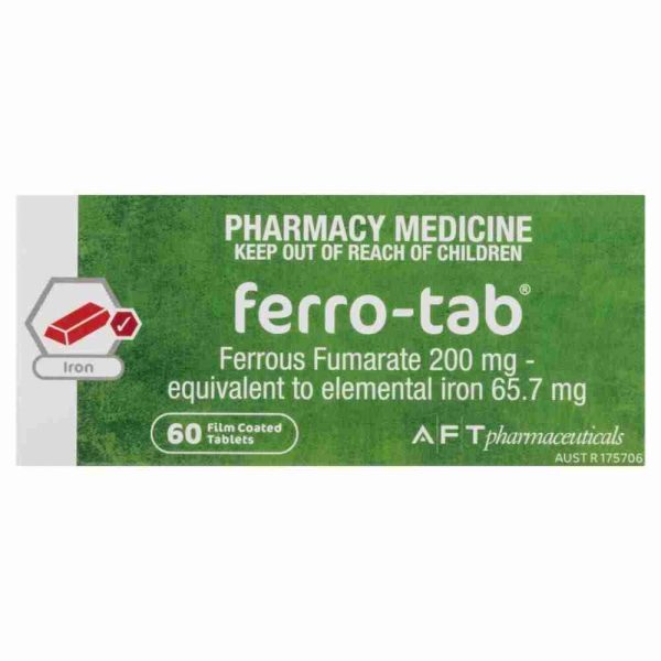Ferro - Tablets 200mg 60 Film Coated Tablets