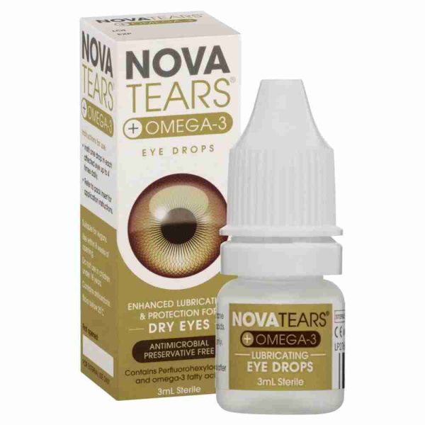 NovaTears® + Omega-3 Eye Drops 3mL