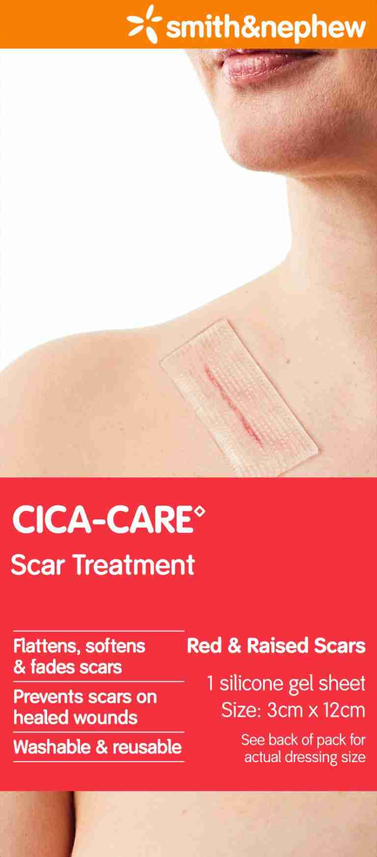 Cica Scar Treatment 3cm X 12cm 1 Pack