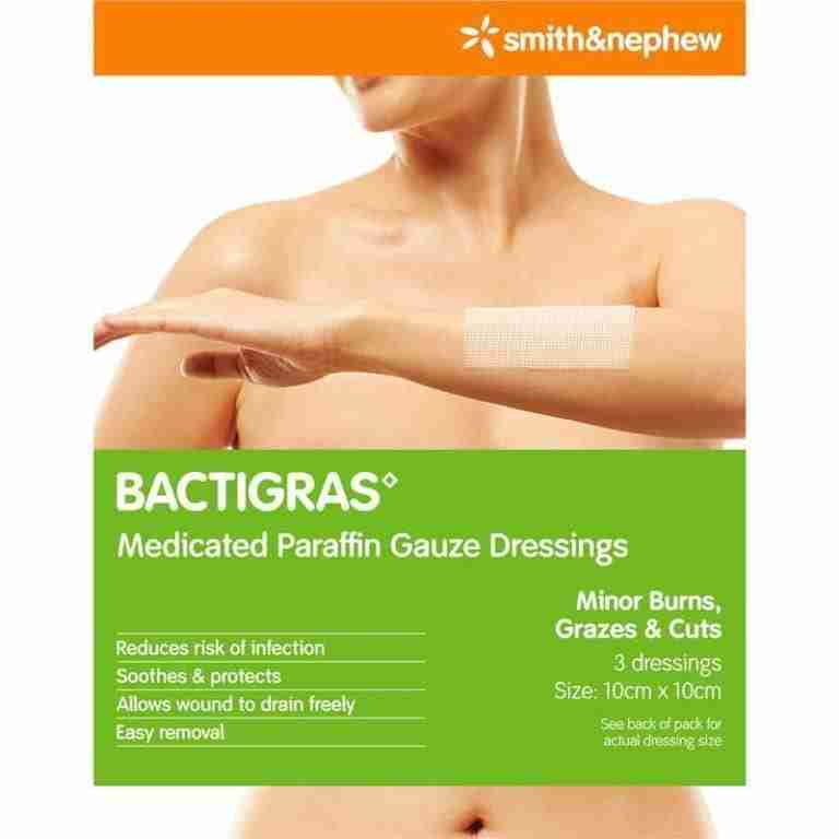 BACTIGRAS 10X10CM PK3 36361355