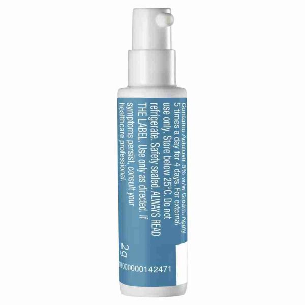 Zovirax Cold Sore Treatment Cream Pump 2g