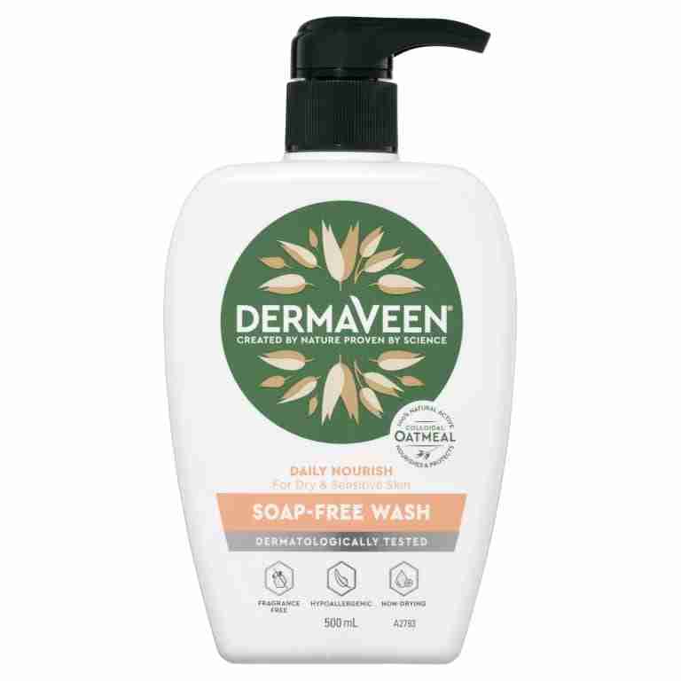 Dermaveen Daily Nourish Soap – Free Wash For Dry & Sensitive Skin 500ml