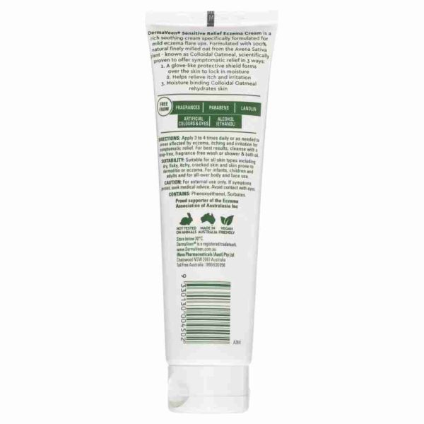 Dermaveen Sensitive Relief Eczema Cream 100ml