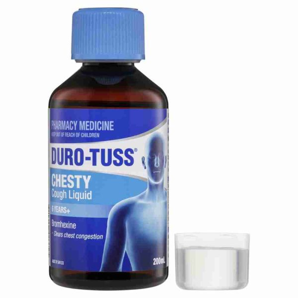 Duro - Tuss Chesty Cough Liquid 6 Years+ 200ml