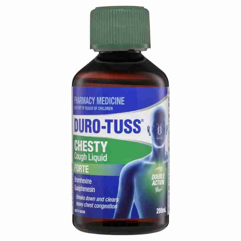 Duro – Tuss Chesty Cough Liquid Forte 200ml