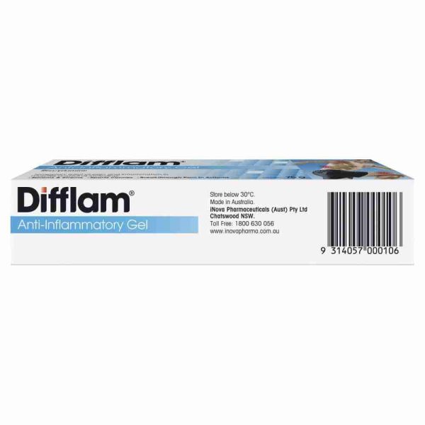Difflam Anti - Inflammatory Gel 75G Temporary Relief Of Pain Muscles And Joints