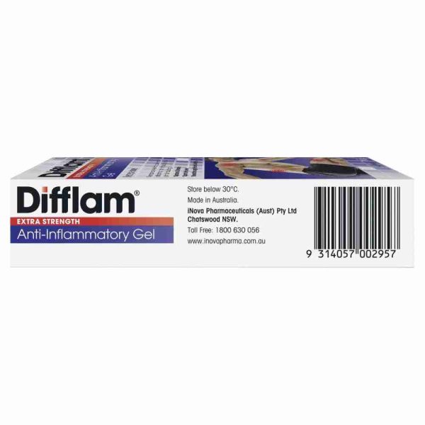 Difflam Anti - Inflammatory Extra Strength Gel 30G Pain Relief Muscles And Joints