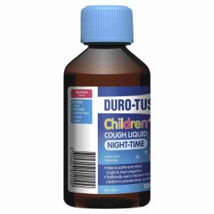 Duro - Tuss Children'S Cough Liquid Night - Time Strawberry Flavour 200ml - Image 4