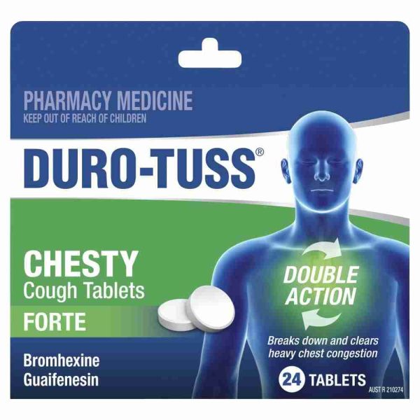 Duro - Tuss Chesty Cough Forte 24 Tablets