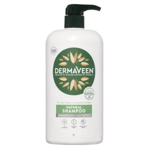 Dermaveen Oatmeal Conditioner For Dry, Flaky Or Sensitive Scalps 1L