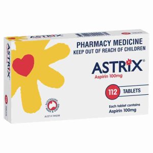 Astrix Aspirin 100mg 112 Tablets