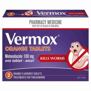 Vermox Worming Treatment Orange