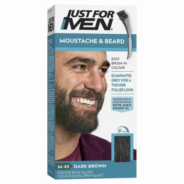 Just For Men Moustache & Beard Brush-In Colour