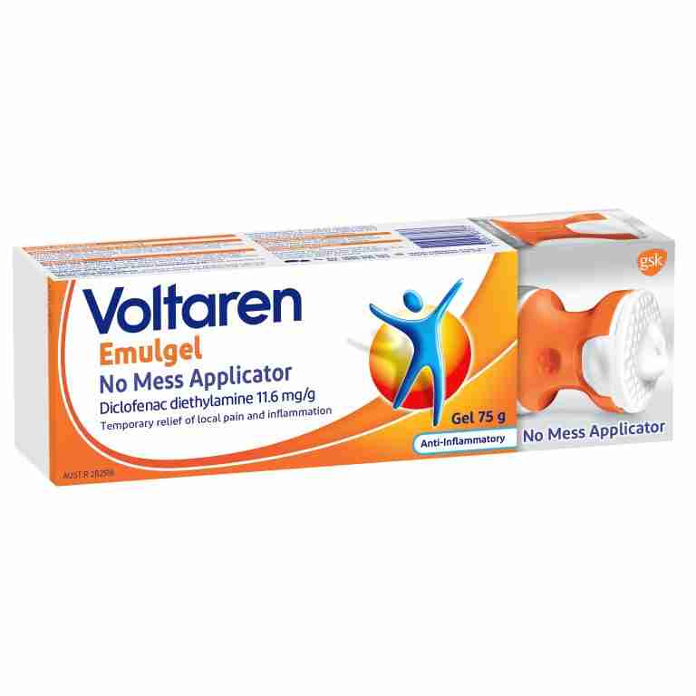 Voltaren Pain Relief Gel No Mess 75g