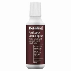 Betadine Antiseptic Liquid Spray 75ml