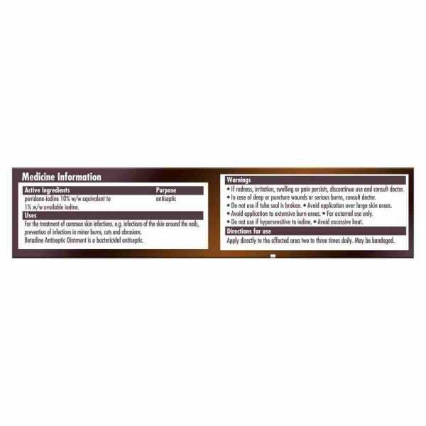 Betadine Antiseptic Ointment 25G