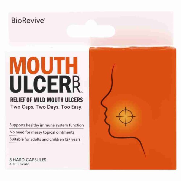 Mouth Ulcer Relief 30 Capsules