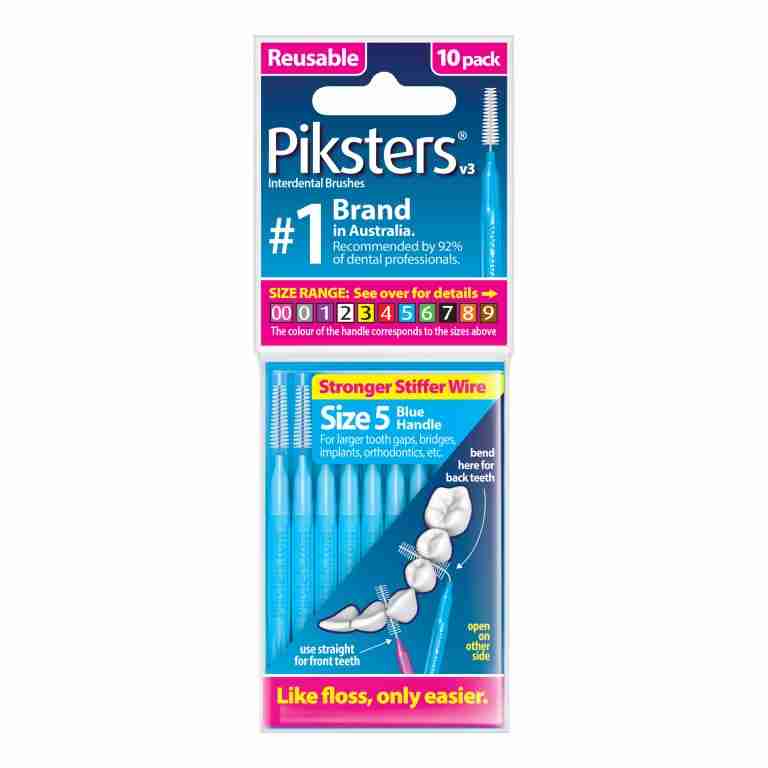 Piksters Interdental Brushes 10pk