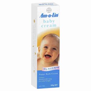 Amolin Nappy Rash Baby Cream 100g - Image 1