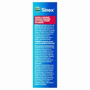 Vicks Sinex Nasal Decongestant Nasal Spray 15mL - Image 4