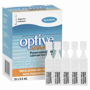 Optive Advanced® Preservative-Free Lubricant Eye Drops 30 x 0.4 mL
