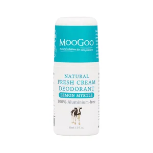 Moogoo Fresh Cream Deodorant - Lemon Myrtle 60ml
