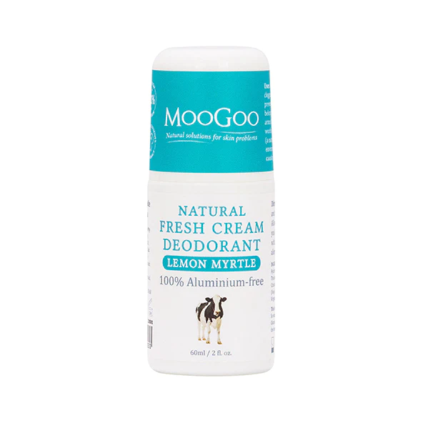 Moogoo Fresh Cream Deodorant - Lemon Myrtle 60ml