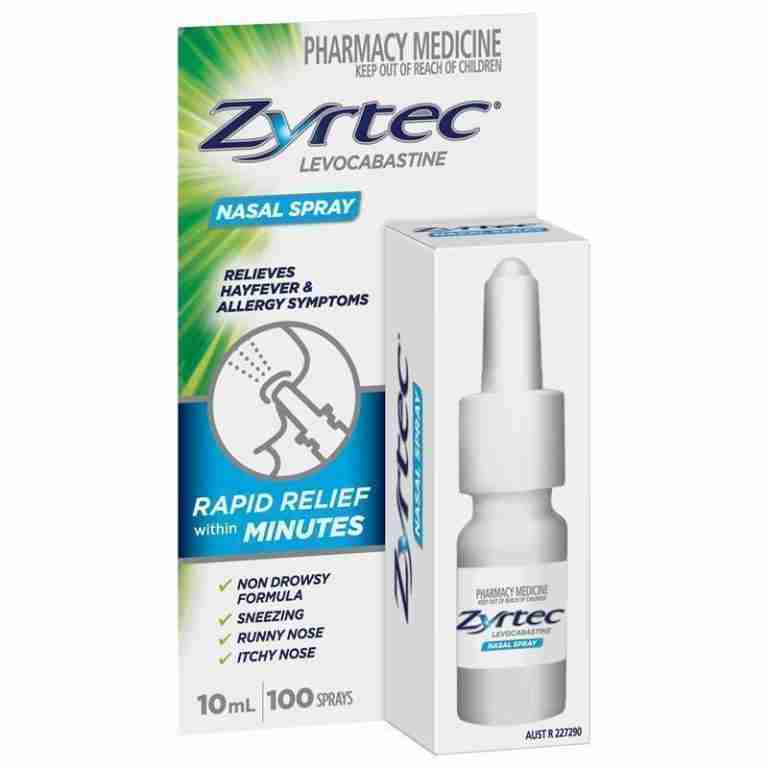 Zyrtec Hayfever & Allergy Relief Antihistamine Nasal Spray 10mL