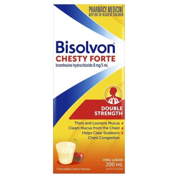 Bisolvon Chesty Forte Liquid 200ml