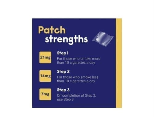 Nicabate Clear Patch Quit Smoking Step 1 21mg 7 Pack