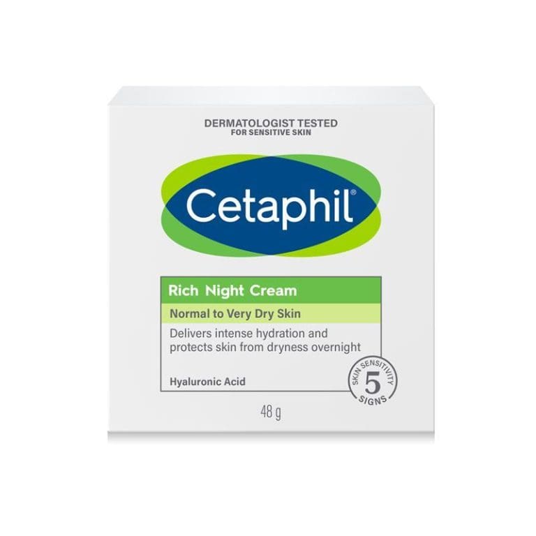 Cetaphil Rich Hydrating Night Cream with Hyaluronic Acid 48g