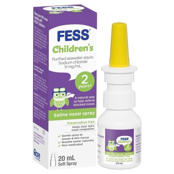 3* Fess Children'S Nasal Spray 20ml