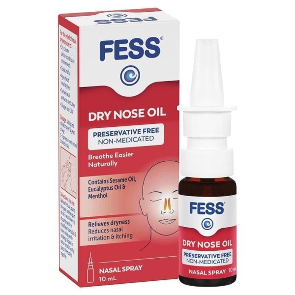 3* Fess Dry Nose Oil Nasal Spray 10ml