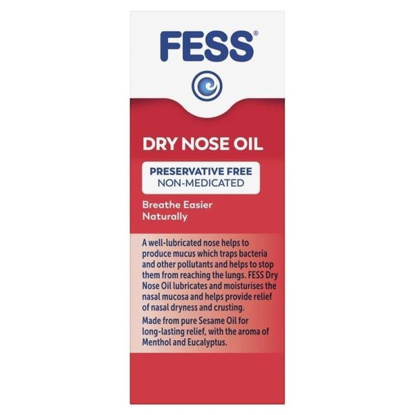 3* Fess Dry Nose Oil Nasal Spray 10ml