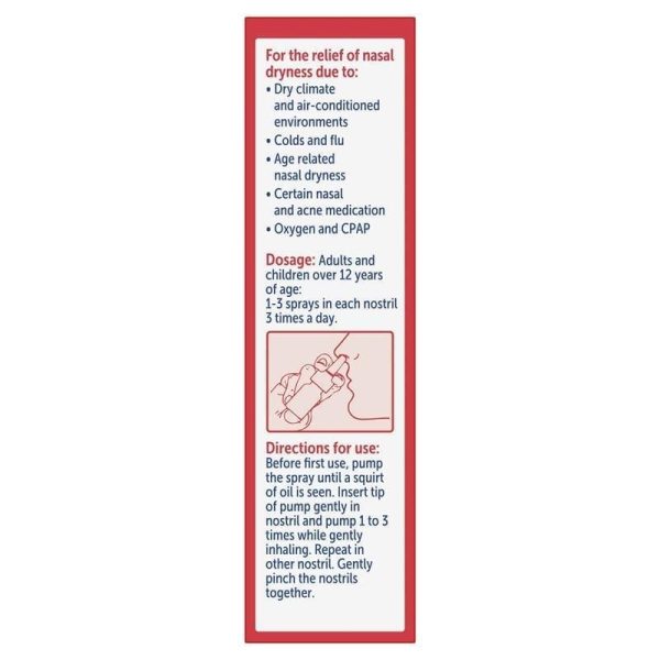 3* Fess Dry Nose Oil Nasal Spray 10ml