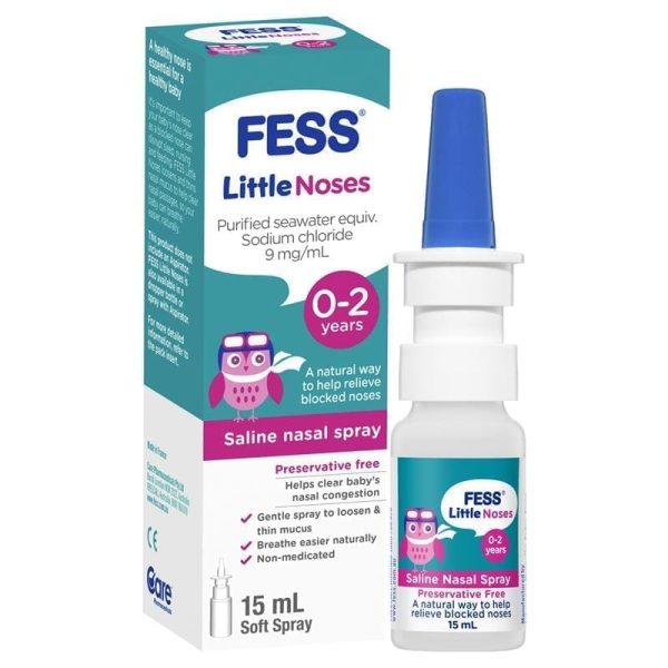 FESS Little Noses Saline Nasal Spray 15mL