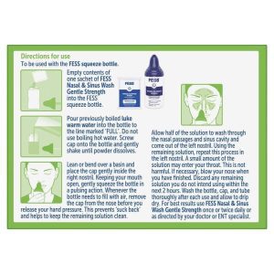 3* Fess Sinu Cleanse Gentle Nasal And Sinus Wash Sachets 100 Refills - Image 5