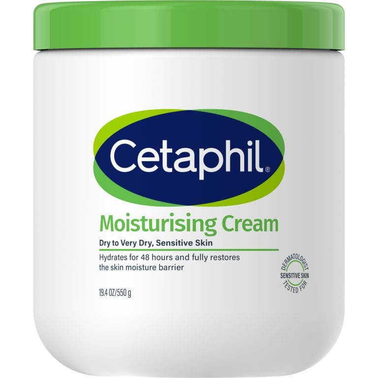 Cetaphil Moisturising Cream 550g, Rich Hydrating Moisturiser