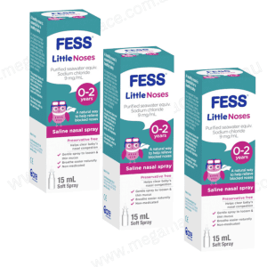 3* Fess Little Noses Saline Nose Spray Single 15ml