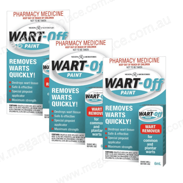 3* Wart - Off Paint 6ml