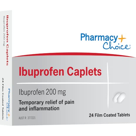 PC Ibuprofen Caplets 24