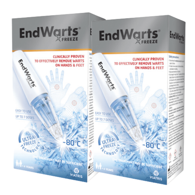 2* Endwarts Freeze – Effectively Remove Warts On Hands And Feet 7.5G = 15G