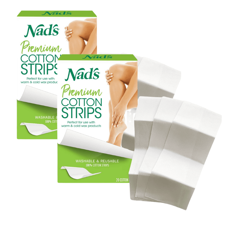 2*  Nad’s Premium Cotton Strips 20 Pack