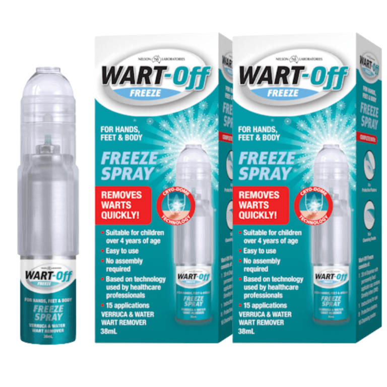 2* Wart Off Freeze Spray – Remove Warts That Works In 10 – 14 Days 38ml = 76ml