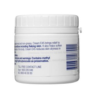 3* E45 Dermatological Cream Skin Care Tube For Dry Skin Condition, Non - Greasy 125G - Image 3