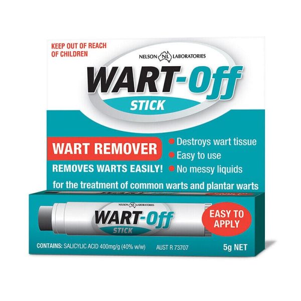 2* Wart Off Stick - Treatment Of Common Warts And Plantar Wart 5G